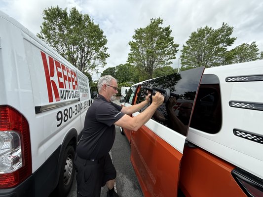 Mobile Glass Repair - At Keffer Auto Glass, we know that life doesn’t always allow time for a trip to the shop. That’s why we bring our certified technicians and top-quality services directly to you with our convenient mobile glass repair service. Whether you’re at home, work, or anywhere else, we’ll come to you, providing fast, reliable service to get you back on the road safely.