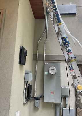 Sufficient Power for New HVAC System - Our electrical install team worked alongside our HVAC installers to provide sufficient power to new A/C heads.