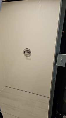 Shower remodeling - We built a new shower in the basement, creating a clean and functional space. The walls were carefully installed and sealed to ensure durability and water resistance. The shower control is a sleek, chrome-finished fixture that provides easy water flow adjustment. The floor has a minimalist design, giving the space a modern, uncluttered look. This basement shower adds convenience and utility to the home, providing a practical solution with a simple yet stylish finish