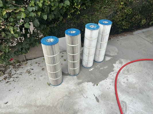 Filter cleaning - It will be the best filter cleaning you've ever seen, the filters thoroughly washed and the O-rings well lubricated. Filter cleaning - It will be the best filter cleaning you've ever seen, the filters thoroughly washed and the O-rings well lubricated.
