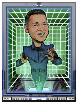 Digital Caricature Samples - Here are some samples from a corporate employee recognition event