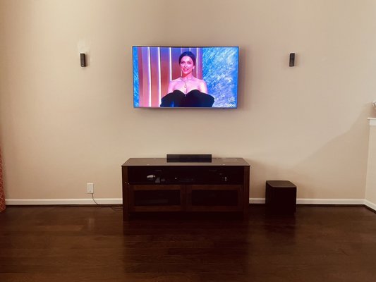Bose Lifestyle 650 Installation - Bose Lifestyle 650 surround sound system installation