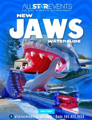 Water Slide - All Star Events has a large variety of water and foam attractions to keep you cool over the summer.