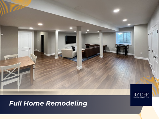 Full Home Remodeling - Harlesville, PA - At Ryder Home Services, we understand that remodeling your home is a significant step, and we’re here to support you at every stage. With a focus on quality and respect for your space, we bring dedication and skill to each project, ensuring your vision is realized with exceptional craftsmanship. When you work with us, you’re not just hiring a remodeling company; you’re partnering with an owner who’s invested in every detail of your project. Your home deserves the best, and we’re here to make that happen with care and consistency.