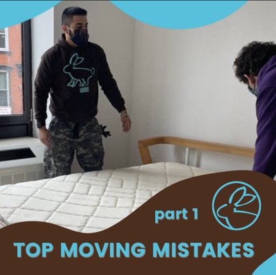 Top mistakes made when moving part 1 - Swipe through for some top mistakes made during moving. Rabbits here to help! Top mistakes made when moving part 1 - Swipe through for some top mistakes made during moving. Rabbits here to help!