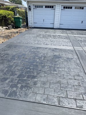 Projects - This Driveway was done for client with colored cement pre mixed. Came out beautifully! Projects - This Driveway was done for client with colored cement pre mixed. Came out beautifully!