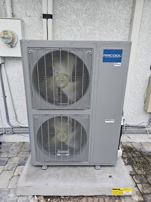 Instalation Mr Cool Universal Heat Pump 18-20 SEER2 - Chnage your traditional Ac for new one technology inverter 18-20 Seer2. Eliminate the crazy noise and enjoy the quiet and compact system. Instalation Mr Cool Universal Heat Pump 18-20 SEER2 - Chnage your traditional Ac for new one technology inverter 18-20 Seer2. Eliminate the crazy noise and enjoy the quiet and compact system.