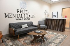 Our Offices - At our clinics, we prioritize creating a beautiful and comfortable office space to ensure our patients feel at ease and welcome during their visits. From the moment they step through the door, they are greeted by a warm and inviting atmosphere designed to promote relaxation and well-being. Soft lighting, soothing colors, and carefully chosen decor elements contribute to a calming environment that fosters a sense of tranquility. Comfortable seating areas provide a cozy space for patients to wait, while carefully curated artwork and greenery add touches of aesthetic appeal throughout the office. Additionally, we pay close attention to cleanliness and organization, ensuring that our space remains not only visually pleasing but also hygienic and orderly. By prioritizing the design and ambiance of our office space, we aim to enhance the overall experience for our patients and support them on their journey towards improved mental health. Our Offices - At our clinics, we prioritize creating a beautiful and comfortable office space to ensure our patients feel at ease and welcome during their visits. From the moment they step through the door, they are greeted by a warm and inviting atmosphere designed to promote relaxation and well-being. Soft lighting, soothing colors, and carefully chosen decor elements contribute to a calming environment that fosters a sense of tranquility. Comfortable seating areas provide a cozy space for patients to wait, while carefully curated artwork and greenery add touches of aesthetic appeal throughout the office. Additionally, we pay close attention to cleanliness and organization, ensuring that our space remains not only visually pleasing but also hygienic and orderly. By prioritizing the design and ambiance of our office space, we aim to enhance the overall experience for our patients and support them on their journey towards improved mental health.