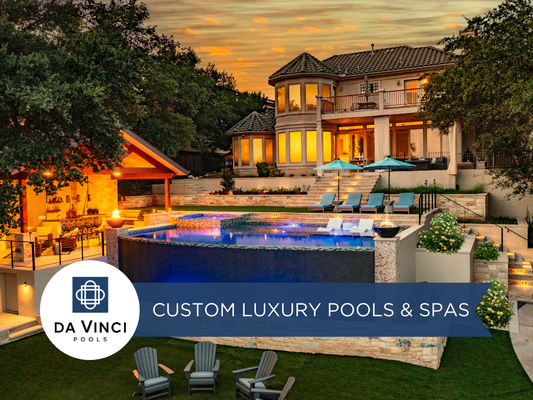 Custom Luxury Pools & Spas Built to Perfection - Looking for expert pool and spa construction in Austin and the surrounding areas? da Vinci Pools is your trusted partner in creating breathtaking, custom in-ground pools and spas that redefine outdoor living. Established in 2001, our family-owned and operated business has earned a stellar reputation for uncompromising quality, innovative designs, and personalized service that sets us apart. Whether you envision a sleek modern pool, a serene spa retreat, or a fully integrated outdoor living space, we’re here to bring your dream to life.
At da Vinci Pools, we don’t just design pools; we craft luxury experiences tailored to your unique style and space. We specialize in custom pool and spa construction, using top-tier materials and state-of-the-art techniques to ensure elegance, durability, and performance. From the initial consultation to the final walkthrough, our team is committed to excellence at every step.
Our client-focused approach includes:
~Streamlined Service: With our unique one-call consultation process, your project is seamless and stress-free.
~Custom Designs: Each pool and spa is expertly designed to match your vision and complement the architecture of your home.
~Attention to Detail: Every project is crafted with precision, ensuring your backyard oasis is built to last.
Exceptional Craftsmanship: Inspired by our namesake, Leonardo da Vinci, we blend artistry and innovation in every design.
A Family Legacy of Excellence
Founded by Tiago Del Re, da Vinci Pools embodies a legacy of craftsmanship and creativity passed down through generations. Today, ownership rests with Guido Del Re, who leads the team with the same passion for quality and design that has made the company a trusted name in Austin. Supported by family members and close friends in operations, design, sales, and project management, da Vinci Pools remains a team deeply invested in providing an exceptional customer experience.
Our Pool & Spa Services
We offer a variety of services to meet all your backyard transformation needs:
~Custom Pool Construction: Create the ultimate pool designed specifically for your space. Whether your style is contemporary, traditional, or something entirely unique, we’ll design a pool that suits your home and lifestyle.
~Spa Installation: Relax and rejuvenate with a custom-built spa that turns your backyard into the ultimate retreat.
~Custom Features: Enhance your pool and spa area with personalized touches like waterfalls, tanning ledges, integrated lighting, and more.
~Pool Renovations: If your existing pool needs an upgrade, we specialize in renovations and remodels to transform your space into something extraordinary.
~Outdoor Living Spaces: Complete your backyard with luxurious landscaping, patios, kitchens, and lounges for a seamless outdoor experience.
Our Process: From Dream to Reality
We follow a proven three-step process to ensure your satisfaction:
1. Discover Possibilities: During an insightful consultation, we explore your vision and the potential of your space.
2. Design the Dream: Our team crafts and refines a custom design that captures your vision for your personal oasis.
3. Enjoy the Transformation: Sit back and relax as we execute every detail with the highest standards of quality and care.
What Sets Us Apart?
~Over Two Decades of Expertise: Serving Austin, Fredericksburg, and beyond since 2001.
~Award-Winning Craftsmanship: Known for exceptional attention to detail and artistic designs.
~Customized Projects: Every pool and spa is uniquely tailored to the client’s tastes and property.
~Reliable Service: From concept to creation, we prioritize efficiency, on-time delivery, and clear communication.
~Satisfied Clients: Our glowing testimonials speak to the relationships we build and the stunning results we deliver.
What Clients Are Saying
"We absolutely love our pool! The team at da Vinci Pools delivered a stunning design and fantastic service—top-notch from start to finish." — Brian D.
"Da Vinci Pools designed and built the pool of our dreams and even included a cabana with a full kitchen. We’ve loved it for over five years now!" — Gina L.
"When you decide to commit to a pool, da Vinci Pools should be your first choice. Their on-time performance, great service, and craftsmanship are unmatched." — Clint F.
Serving Austin & Beyond
Located in Austin at 10401 Anderson Mill Road, Suite 120, we proudly serve clients throughout the Greater Austin area, Fredericksburg, and surrounding communities.
Take the First Step Today
Stop dreaming and start transforming your backyard into the luxury oasis you deserve. Contact da Vinci Pools for a free consultation and let us craft a space that captures beauty, relaxation, and timeless sophistication. Custom Luxury Pools & Spas Built to Perfection - Looking for expert pool and spa construction in Austin and the surrounding areas? da Vinci Pools is your trusted partner in creating breathtaking, custom in-ground pools and spas that redefine outdoor living. Established in 2001, our family-owned and operated business has earned a stellar reputation for uncompromising quality, innovative designs, and personalized service that sets us apart. Whether you envision a sleek modern pool, a serene spa retreat, or a fully integrated outdoor living space, we’re here to bring your dream to life.
At da Vinci Pools, we don’t just design pools; we craft luxury experiences tailored to your unique style and space. We specialize in custom pool and spa construction, using top-tier materials and state-of-the-art techniques to ensure elegance, durability, and performance. From the initial consultation to the final walkthrough, our team is committed to excellence at every step.
Our client-focused approach includes:
~Streamlined Service: With our unique one-call consultation process, your project is seamless and stress-free.
~Custom Designs: Each pool and spa is expertly designed to match your vision and complement the architecture of your home.
~Attention to Detail: Every project is crafted with precision, ensuring your backyard oasis is built to last.
Exceptional Craftsmanship: Inspired by our namesake, Leonardo da Vinci, we blend artistry and innovation in every design.
A Family Legacy of Excellence
Founded by Tiago Del Re, da Vinci Pools embodies a legacy of craftsmanship and creativity passed down through generations. Today, ownership rests with Guido Del Re, who leads the team with the same passion for quality and design that has made the company a trusted name in Austin. Supported by family members and close friends in operations, design, sales, and project management, da Vinci Pools remains a team deeply invested in providing an exceptional customer experience.
Our Pool & Spa Services
We offer a variety of services to meet all your backyard transformation needs:
~Custom Pool Construction: Create the ultimate pool designed specifically for your space. Whether your style is contemporary, traditional, or something entirely unique, we’ll design a pool that suits your home and lifestyle.
~Spa Installation: Relax and rejuvenate with a custom-built spa that turns your backyard into the ultimate retreat.
~Custom Features: Enhance your pool and spa area with personalized touches like waterfalls, tanning ledges, integrated lighting, and more.
~Pool Renovations: If your existing pool needs an upgrade, we specialize in renovations and remodels to transform your space into something extraordinary.
~Outdoor Living Spaces: Complete your backyard with luxurious landscaping, patios, kitchens, and lounges for a seamless outdoor experience.
Our Process: From Dream to Reality
We follow a proven three-step process to ensure your satisfaction:
1. Discover Possibilities: During an insightful consultation, we explore your vision and the potential of your space.
2. Design the Dream: Our team crafts and refines a custom design that captures your vision for your personal oasis.
3. Enjoy the Transformation: Sit back and relax as we execute every detail with the highest standards of quality and care.
What Sets Us Apart?
~Over Two Decades of Expertise: Serving Austin, Fredericksburg, and beyond since 2001.
~Award-Winning Craftsmanship: Known for exceptional attention to detail and artistic designs.
~Customized Projects: Every pool and spa is uniquely tailored to the client’s tastes and property.
~Reliable Service: From concept to creation, we prioritize efficiency, on-time delivery, and clear communication.
~Satisfied Clients: Our glowing testimonials speak to the relationships we build and the stunning results we deliver.
What Clients Are Saying
"We absolutely love our pool! The team at da Vinci Pools delivered a stunning design and fantastic service—top-notch from start to finish." — Brian D.
"Da Vinci Pools designed and built the pool of our dreams and even included a cabana with a full kitchen. We’ve loved it for over five years now!" — Gina L.
"When you decide to commit to a pool, da Vinci Pools should be your first choice. Their on-time performance, great service, and craftsmanship are unmatched." — Clint F.
Serving Austin & Beyond
Located in Austin at 10401 Anderson Mill Road, Suite 120, we proudly serve clients throughout the Greater Austin area, Fredericksburg, and surrounding communities.
Take the First Step Today
Stop dreaming and start transforming your backyard into the luxury oasis you deserve. Contact da Vinci Pools for a free consultation and let us craft a space that captures beauty, relaxation, and timeless sophistication.