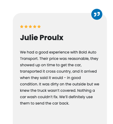 Customer Testimonials - Customer Testimonials