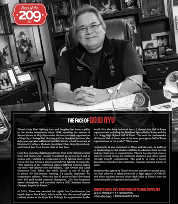 Meet the Owner - Background and information for Sensei Gene Tibon 8th Degree Black belt Goju Ryu Uchiage kai, member Japan Karate Federation Meet the Owner - Background and information for Sensei Gene Tibon 8th Degree Black belt Goju Ryu Uchiage kai, member Japan Karate Federation