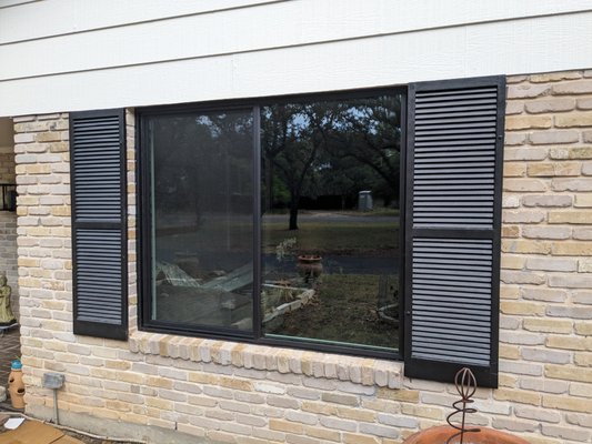 Black/Black Windows (San Antonio, 2025) - Beautiful new Black/Black windows by Anlin.