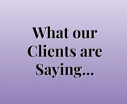 What Our Clients Say... - See some testimonials from our happy clients!

We look forward to adding you to this long list, call today to schedule your consultation.
