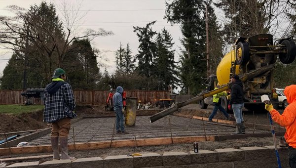 Commercial Concrete Foundation Project - We constructed the concrete foundation for the commercial metal building to be built.