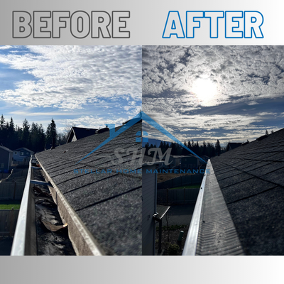 Gutter Guards! - Discover the Magic of Gutter Guards! Swipe left to see how we keep leaves out and flow in. Say goodbye to clogs for hassle-free maintenance! 🍃✨ Gutter Guards! - Discover the Magic of Gutter Guards! Swipe left to see how we keep leaves out and flow in. Say goodbye to clogs for hassle-free maintenance! 🍃✨