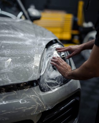 Artec Paint Protection Film - Our transparent paint protection film (PPF) is the result of our tireless research and development efforts, utilizing the latest advancements in elastomeric polymers. Our proprietary blend of polymers provides a robust layer of protection that shields the vehicle's surface against harmful UV radiation, harsh contaminants, and road debris.

What sets our PPF apart from the competition is its self-healing properties. Minor scratches and swirl marks that inevitably occur during routine washing or daily driving can be easily and quickly repaired without any additional intervention. Our PPF's elastomeric properties allow it to reshape and reform to its original state, ensuring a crystal-clear and blemish-free finish.

Furthermore, our PPF is designed to be completely transparent, ensuring that the vehicle's original paint color and finish remain unchanged. The high-quality materials used in our PPF also prevent discoloration or yellowing, even after prolonged exposure to sunlight.

At our facility, we take great pride in offering our customers the most advanced and durable PPF available in the market. With our transparent PPF, you can have peace of mind knowing that your vehicle's surface is protected by the most innovative and reliable technology available.