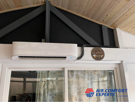 Single Zone- Daikin Mini Split Installation in West Covina - The Single Zone Ductless Daikin Mini Split System Installation work in West Covina was masterfully completed by the Air Comfort Experts team. Our customer was pleased with the outcome. If your HVAC system is old or malfunctioning, we have a number of upgrading alternatives for you. At Air Comfort Experts, we help our customers in selecting the most appropriate HVAC system for their needs. Single Zone- Daikin Mini Split Installation in West Covina - The Single Zone Ductless Daikin Mini Split System Installation work in West Covina was masterfully completed by the Air Comfort Experts team. Our customer was pleased with the outcome. If your HVAC system is old or malfunctioning, we have a number of upgrading alternatives for you. At Air Comfort Experts, we help our customers in selecting the most appropriate HVAC system for their needs.