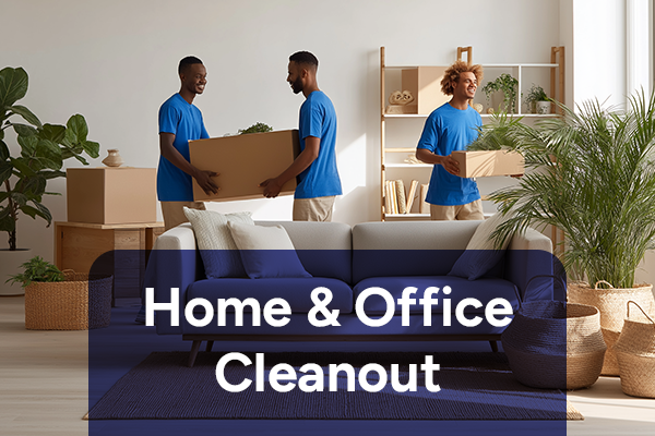 Home & Office Cleanouts - We can help with house, apartment and office clean outs, to make the process of moving simpler, less costly and more sustainable.