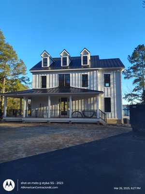 Lake House Siding and Roof - We installed everything you see