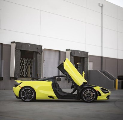 Mclaren 720s Full Vinyl Wrap - This is a Full Vinyl Color Change wrap! which took 2-3 days to wrap Mclaren 720s Full Vinyl Wrap - This is a Full Vinyl Color Change wrap! which took 2-3 days to wrap