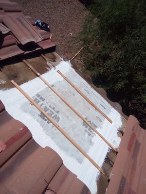 tile roof system leak repair - Roof Leak!