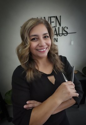 Book stylist Maribel - This is Maribel is a passionate new stylist focused on building her skills in color, cuts, and styling. She is dedicated to continued education and providing a welcoming experience for every client. Book stylist Maribel - This is Maribel is a passionate new stylist focused on building her skills in color, cuts, and styling. She is dedicated to continued education and providing a welcoming experience for every client.
