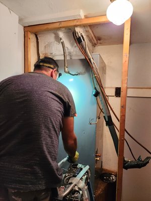 New 5 ton AC system installed in Hollywood - New 5 ton AC system installed in Hollywood