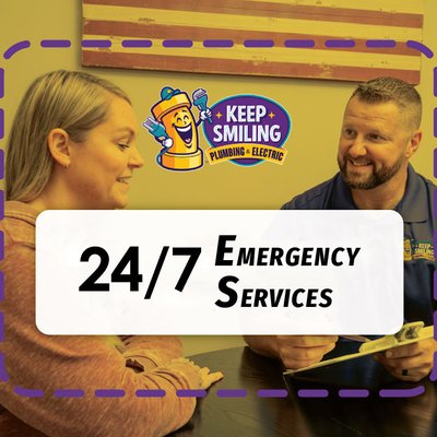 24/7 Emergency Plumbing, Drain, and Electrical Services in Atlanta, GA - For many years, Keep Smiling Plumbing, Electric, Heating & Cooling has been proudly serving the greater Atlanta, Georgia area with 24/7 Emergency Services. We are dedicated to providing support and assistance to local residents in need, no matter the time of day or night. 24/7 Emergency Plumbing, Drain, and Electrical Services in Atlanta, GA - For many years, Keep Smiling Plumbing, Electric, Heating & Cooling has been proudly serving the greater Atlanta, Georgia area with 24/7 Emergency Services. We are dedicated to providing support and assistance to local residents in need, no matter the time of day or night.
