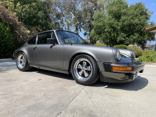‘79 Porsche 911. Ceramic Coating. - This customer desired some longevity with a protectant, so we decided on a ceramic coating that provides seven years of protection. I only hand wash, clay the entire vehicle to remove any contamination, perfectly polish, alcohol wipe to remove any polish residue, then apply the ceramic. For unmatched reflective and hydrophobic properties, ask about a ceramic coating. ‘79 Porsche 911. Ceramic Coating. - This customer desired some longevity with a protectant, so we decided on a ceramic coating that provides seven years of protection. I only hand wash, clay the entire vehicle to remove any contamination, perfectly polish, alcohol wipe to remove any polish residue, then apply the ceramic. For unmatched reflective and hydrophobic properties, ask about a ceramic coating.