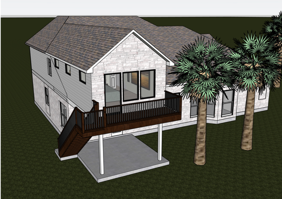 Second Story Addition Engineering Design in Austin, TX - A contractor contacted us regarding a second-story addition to an existing home. We provided comprehensive engineering services, including foundation and framing design details to support the new load requirements. Additionally, we delivered wind bracing details to ensure the structure met code requirements for lateral stability. Our designs equipped the contractor with clear and reliable plans for permitting and construction.