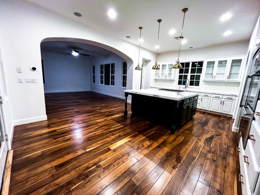 Hardwood Refinishing & Kitchen Remodel - At WOBO Construction Inc., we recently completed a whole-house hardwood refinishing project that brought the natural beauty of the wood back to life. Our team meticulously sanded, stained, and sealed the floors, giving the home a fresh, elegant look. The result is a warm, inviting space that feels brand new. In addition to the flooring, we also completed a stunning kitchen makeover, further enhancing the home's appeal. If your floors or kitchen need a refresh, don’t wait—contact us today to restore the timeless beauty of your hardwood floors and transform your kitchen! Hardwood Refinishing & Kitchen Remodel - At WOBO Construction Inc., we recently completed a whole-house hardwood refinishing project that brought the natural beauty of the wood back to life. Our team meticulously sanded, stained, and sealed the floors, giving the home a fresh, elegant look. The result is a warm, inviting space that feels brand new. In addition to the flooring, we also completed a stunning kitchen makeover, further enhancing the home's appeal. If your floors or kitchen need a refresh, don’t wait—contact us today to restore the timeless beauty of your hardwood floors and transform your kitchen!