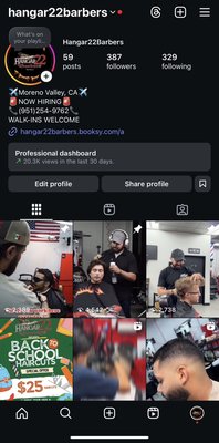 H22B showcase 2025 - Socials @Instagram