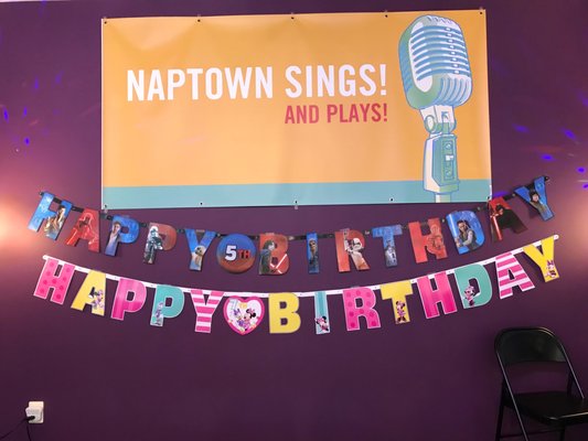 Musical Birthday Parties - Musical Birthday Parties
Musical birthday parties are a BLAST, so original, and an experience your children and friends will be talking about for a long time. We hold birthday parties at our studio for children as young as 1, kids of all ages, and even adults (think sip and sing or sip and play)!
Choose from below to give your child (or adult) a unique musical birthday party experience:
Musikgarten Birthday: Age1+
Music Exploration Birthday Party: Age 3+
Singing Birthday: Age 6+
World Drumming Birthday: Age 3+
Taylor Swift Birthday: Age 5+
Name Your Own Theme Birthday: Age 1+ Musical Birthday Parties - Musical Birthday Parties
Musical birthday parties are a BLAST, so original, and an experience your children and friends will be talking about for a long time. We hold birthday parties at our studio for children as young as 1, kids of all ages, and even adults (think sip and sing or sip and play)!
Choose from below to give your child (or adult) a unique musical birthday party experience:
Musikgarten Birthday: Age1+
Music Exploration Birthday Party: Age 3+
Singing Birthday: Age 6+
World Drumming Birthday: Age 3+
Taylor Swift Birthday: Age 5+
Name Your Own Theme Birthday: Age 1+