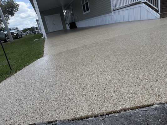 Driveway and back patio - driveway and back patio transform to a new superb floor. Driveway and back patio - driveway and back patio transform to a new superb floor.