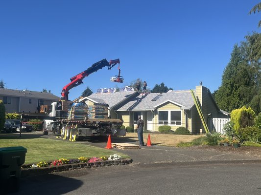 Roof replacement - New roof installation
Gaf- Timberline HDZ