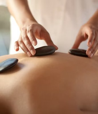 Signature Body Massage - Signature Body Massage with Hot Stone – Only $75/Hr
Our signature massage, enhanced with hot stone therapy, targets tension and promotes deep relaxation. Each session is customized to your needs, helping to relieve soreness and restore balance. Experience this revitalizing treatment for just $75 per hour. Signature Body Massage - Signature Body Massage with Hot Stone – Only $75/Hr
Our signature massage, enhanced with hot stone therapy, targets tension and promotes deep relaxation. Each session is customized to your needs, helping to relieve soreness and restore balance. Experience this revitalizing treatment for just $75 per hour.