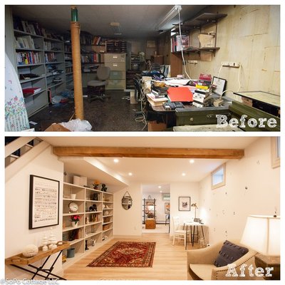Basement Renovation - Basement renovations involve transforming the lower level of a home to create functional and aesthetically pleasing spaces. This may include upgrading flooring, walls, lighting, and possibly adding rooms like bedrooms, offices, or entertainment areas. The scope can vary based on your goals and budget.