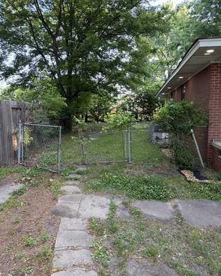 Fencing Yard Improvements - April 2026 - This project involved removing old fencing, clearing overgrowth, and cleaning up the property to create a more usable and secure space. We installed a new wooden privacy fence and reworked the surrounding area to improve the overall layout and appearance.
The result is a clean, enclosed yard with better functionality, improved privacy, and a much more polished look. Fencing Yard Improvements - April 2026 - This project involved removing old fencing, clearing overgrowth, and cleaning up the property to create a more usable and secure space. We installed a new wooden privacy fence and reworked the surrounding area to improve the overall layout and appearance.
The result is a clean, enclosed yard with better functionality, improved privacy, and a much more polished look.