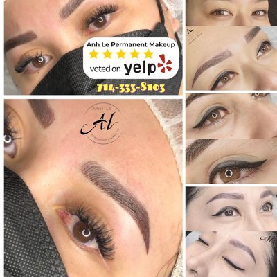 Permanent Make Up by Anh Le - 💭 Have you ever dreamt of looking beautiful all the time without even trying?
💁‍♀️ Imagine yourself being a sleeping beauty, a waking-up beauty, a daily beauty, a what-ever-I’m-always-beauty. 💄 Permanent Make Up - an effortless solution for you.
🎨 We’re specialized in MICROBLADING, NANO HAIRSTROKES, OMBRE SHADING , LIP BLUSH, EYELINER and more! 💯 Our team of skilled and certified technicians will work with you to create a custom look that complements your natural features and suits your personal style.
🔍 Our state-of-the-art equipment and high-quality pigments ensure that your results are long-lasting and look natural. 
Say goodbye to the hassle of daily makeup application and hello to waking up with
➡ Perfectly natural and soft brows with high techniques
➡Subtle eyeliner for bigger and defined eyes
➡Enhanced and fuller lips with a natural color that matched your skin tone
👩‍⚕️ We pride ourselves on our commitment to safety and hygiene, using only the highest quality, sterile equipment and strict sanitation protocols to ensure the health and safety of our clients.
📞 Don't wait any longer to achieve the beauty of your dreams. Book your appointment today and let us help you look and feel your best, effortlessly. 💖
🤙                     Contact: Anh Le 714-333-8103
🌎                     Website: www.anhlebrow.com
📍                     Private Training 1:1 Available
🔹 Yelp: www.yelp.com/biz/anh-le-permanent-make-up-westminster-8
🔹Google: www.g.page/r/CflOG71Yp0rZEBQ
🔹Facebook: www.facebook.com/anhlebrow
🔹Instagram: www.instagram.com/anhlebrows