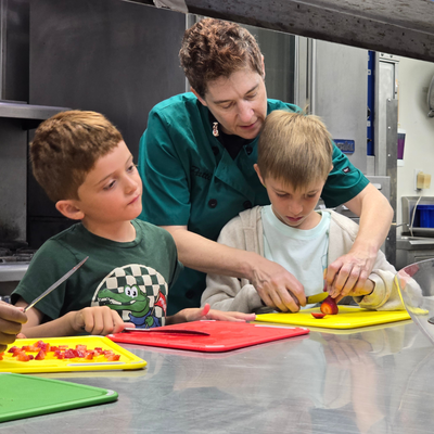 Education/Private Lessons - Step into the kitchen with Chef Patti and turn cooking into an experience you’ll actually look forward to! Her group and private lessons are designed to be hands-on, relaxed, and tailored to your skill level and interests. Whether you’re learning the basics, looking to sharpen your techniques, or hoping to recreate restaurant-quality dishes at home, Chef Patti will guide you every step of the way. With plenty of tips, tricks, and a little laughter along the way, you’ll leave the kitchen feeling more confident, inspired, and ready to cook something delicious on your own! Education/Private Lessons - Step into the kitchen with Chef Patti and turn cooking into an experience you’ll actually look forward to! Her group and private lessons are designed to be hands-on, relaxed, and tailored to your skill level and interests. Whether you’re learning the basics, looking to sharpen your techniques, or hoping to recreate restaurant-quality dishes at home, Chef Patti will guide you every step of the way. With plenty of tips, tricks, and a little laughter along the way, you’ll leave the kitchen feeling more confident, inspired, and ready to cook something delicious on your own!