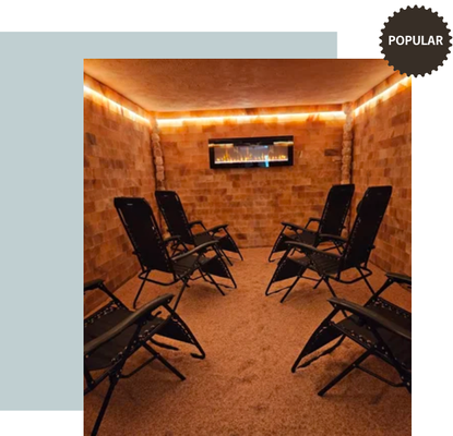 The Himalayan Salt Cave - The Himalayan Salt Cave offers a tranquil environment designed to support relaxation and respiratory wellness. Surrounded by natural salt, you’ll rest comfortably while the space encourages calm breathing and nervous system regulation.
This experience is ideal for quiet restoration and stress relief.
𑁍 DEEP RELAXATION
𑁍 RESPIRATORY SUPPORT
𑁍 NERVOUS SYSTEM CALM The Himalayan Salt Cave - The Himalayan Salt Cave offers a tranquil environment designed to support relaxation and respiratory wellness. Surrounded by natural salt, you’ll rest comfortably while the space encourages calm breathing and nervous system regulation.
This experience is ideal for quiet restoration and stress relief.
𑁍 DEEP RELAXATION
𑁍 RESPIRATORY SUPPORT
𑁍 NERVOUS SYSTEM CALM