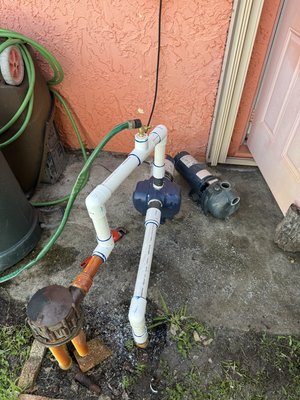 Pump replacement - Customer’s pump was turning on but not providing any water to the system, it was determined the pump was bad. We were able to get the pump replaced same day and irrigation system working. Pump replacement - Customer’s pump was turning on but not providing any water to the system, it was determined the pump was bad. We were able to get the pump replaced same day and irrigation system working.