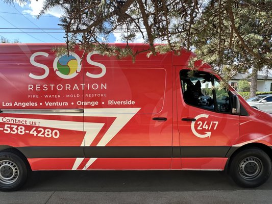 Mold Remediation - Brentwood, CA - Watch the team at SOS Restoration in action taking care of this mold remediation project in Brentwood, CA. Stay tuned to see the progress and end results!