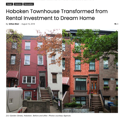 Hoboken Townhouse Transformed from Rental Investment to Dream Home-Article in description! - Check out the article below! Hoboken Townhouse. transformed!
https://jerseydigs.com/townhouse-transformed-211-garden-street-hoboken/ Hoboken Townhouse Transformed from Rental Investment to Dream Home-Article in description! - Check out the article below! Hoboken Townhouse. transformed!
https://jerseydigs.com/townhouse-transformed-211-garden-street-hoboken/