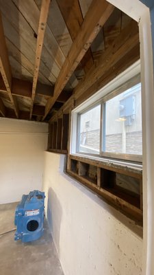 Corona Del Mar Basement Sewer Leak Cleanup - This home was invaded with a sewer leak and black mold growth in the ceiling of the basement. Corona Del Mar Basement Sewer Leak Cleanup - This home was invaded with a sewer leak and black mold growth in the ceiling of the basement.