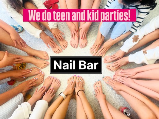 Contact us for part pricing. - We host group parties! Contact us pricing and deposit.