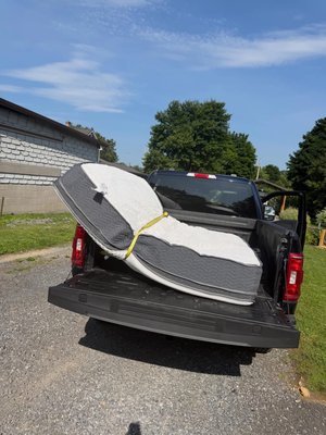California king size mattress removal - First job in the books! At Black Bear Hauling LLC, we provide reliable junk removal, mattress pickup, appliance removal, cleanouts, and more. Fast, affordable, and locally owned. Serving Blair, Cambria, and surrounding counties. Contact us today for a free estimate! California king size mattress removal - First job in the books! At Black Bear Hauling LLC, we provide reliable junk removal, mattress pickup, appliance removal, cleanouts, and more. Fast, affordable, and locally owned. Serving Blair, Cambria, and surrounding counties. Contact us today for a free estimate!