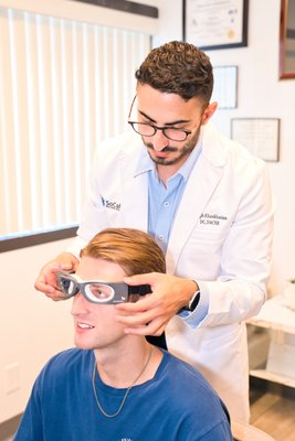 Neurological Rehabilitation - Neurological rehabilitation is a specialized program designed for individuals with nervous system injuries, diseases, or disorders. Under the supervision of a doctor, this program aims to improve function, reduce symptoms, and enhance overall well-being. Tailored to each person’s specific condition, the program addresses their individual needs and goals.

Our comprehensive approach integrates various therapies to provide effective care. These therapies include balance training to enhance stability, gait rehabilitation to improve walking and movement patterns, vestibular rehabilitation to address inner ear-related issues, coordination training to help motor skills, cognitive training to enhance cognitive abilities, and many more therapies which are incorporated to meet individual needs and goals. By combining these diverse approaches, we aim to optimize outcomes and promote overall well-being. The comprehensive approach takes into account the specific problem or disease, providing personalized care and support to help individuals regain abilities and achieve the highest level of functioning possible.