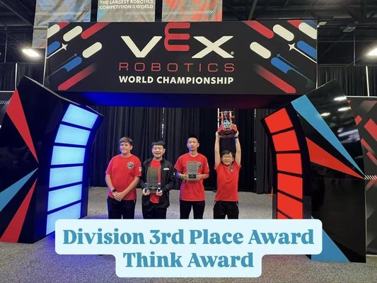 VEX Robotics World Championship 2026 - We are thrilled to share some exciting highlights as we wrap up the 2025-2026 VEX Robotics season!
Just last weekend, the season officially concluded at the VEX World Championship in St Louis, Missouri, where the world’s top robotics teams came together for an unforgettable event. This year’s championship featured over 800 teams from different countries, and welcomed over 10,000 participants – a true celebration of STEM and global collaboration.
This season, we had a total of 13 teams compete at various levels—from local and regional events to the State Championship and finally the World Championship. We’re proud of every student who contributed to an incredible year of learning, building, and growing. VEX Robotics World Championship 2026 - We are thrilled to share some exciting highlights as we wrap up the 2025-2026 VEX Robotics season!
Just last weekend, the season officially concluded at the VEX World Championship in St Louis, Missouri, where the world’s top robotics teams came together for an unforgettable event. This year’s championship featured over 800 teams from different countries, and welcomed over 10,000 participants – a true celebration of STEM and global collaboration.
This season, we had a total of 13 teams compete at various levels—from local and regional events to the State Championship and finally the World Championship. We’re proud of every student who contributed to an incredible year of learning, building, and growing.