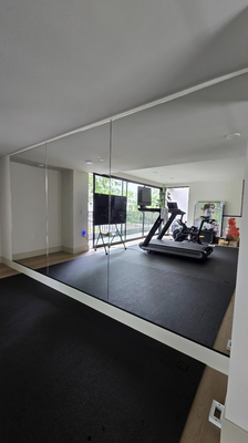 Residential Custom Mirrors - Custom 1/4" Glass Mirrors: Precision, Clarity, and Elegance for Any Space
Our 1/4" custom glass mirrors are expertly crafted to meet your specific needs, providing the perfect blend of beauty and functionality for any area. Whether you’re looking to enhance bathrooms, mirror walls, gyms, home gyms, studios, or any other space, we deliver a flawless fit with precise customizations such as outlet cutouts, switch cutouts, and more. Residential Custom Mirrors - Custom 1/4" Glass Mirrors: Precision, Clarity, and Elegance for Any Space
Our 1/4" custom glass mirrors are expertly crafted to meet your specific needs, providing the perfect blend of beauty and functionality for any area. Whether you’re looking to enhance bathrooms, mirror walls, gyms, home gyms, studios, or any other space, we deliver a flawless fit with precise customizations such as outlet cutouts, switch cutouts, and more.